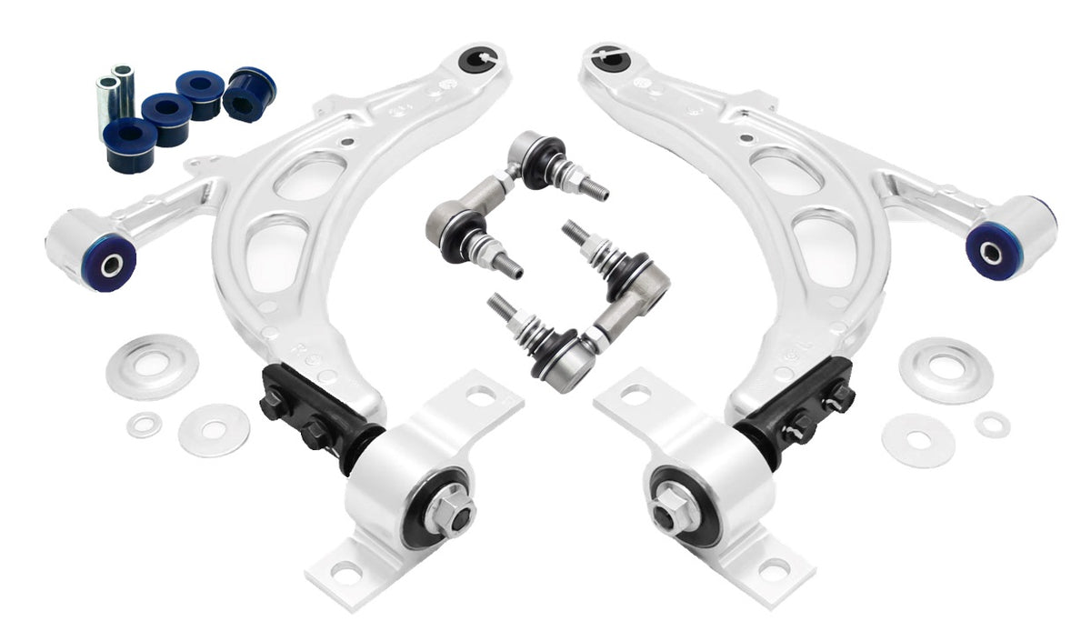 SuperPro Alloy Front Lower Control Arm Set - GC & GD Impreza, WRX, & S