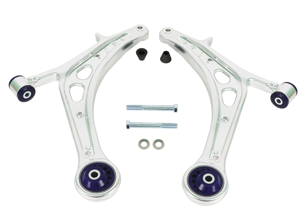 SuperPro Alloy Front Lower Control Arm Set - Additional Caster