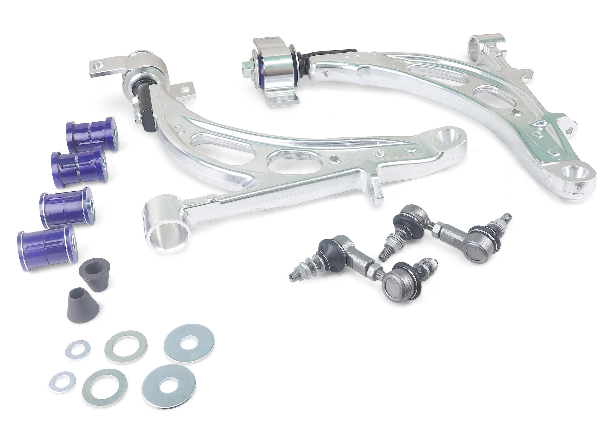 SuperPro Alloy Front Lower Control Arm Set - GC & GD Impreza, WRX, & S