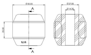 Front Lower Control Arm Inner Front Bushing Kit