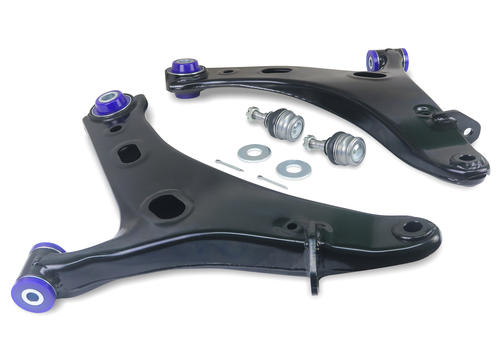 Front Lower Control Arm Set w/ SuperPro Bushings - Subaru SJ Forester