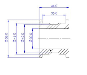 30mm Rear Sway Bar Bushing Kit - KDSS