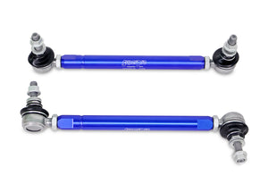 Front Sway Bar Link Kit - Heavy Duty Adjustable (254mm-305mm Length, 10mm Studs)