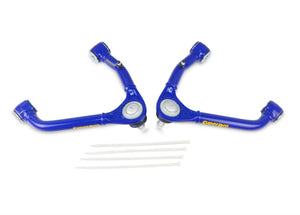 Geometry Correction Front Upper Control Arm Set - Fixed Offset, Lifted Trucks w/ OE Steel UCA