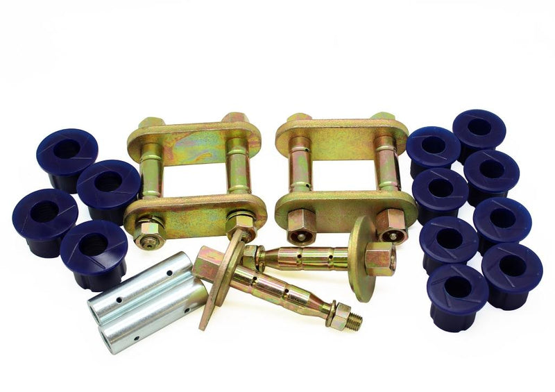 Rear Greasable Shackle and Bushing Kit