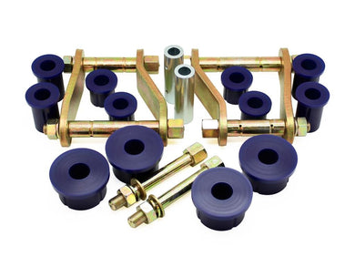 Rear Greasable Pin, Shackle and Bushing Kit