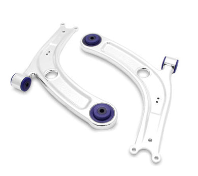 SuperPro Alloy Front Lower Control Arm Set (Additional Positive Caster & Negative Camber)