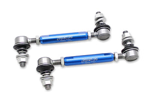 Front Sway Bar Link Kit - Heavy Duty Adjustable (160mm-205mm Length, 12mm Studs)