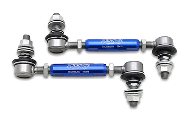 Front Sway Bar Link Kit - Heavy Duty Adjustable (140mm-185mm Length, 12mm Studs)