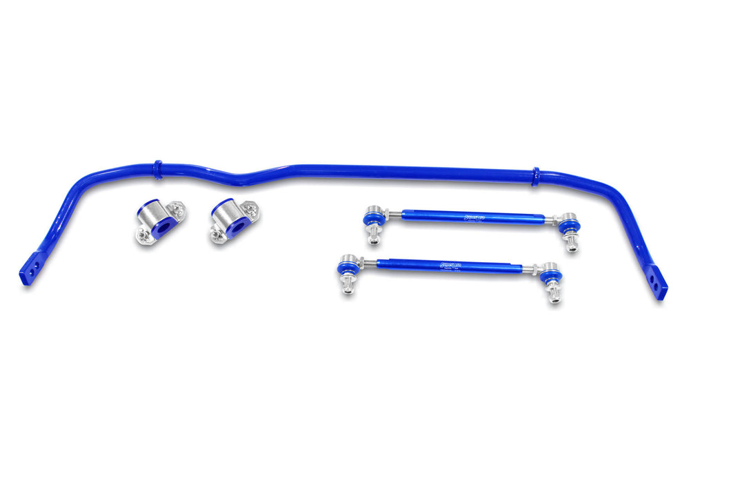Front 24mm Heavy Duty 2 Position Blade Adjustable Sway Bar & Link Kit